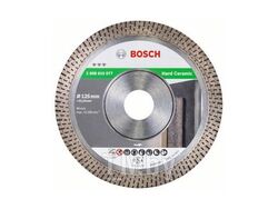 Алмазный круг 125х22 мм по керамике Turbo BEST FOR HARD CERAMIC BOSCH (сухая резка)
