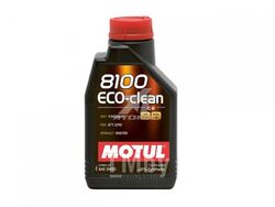 Моторное масло синтетическое MOTUL 5W30 (1L) 8100 ECO-CLEAN ACEA C2, API SN CF PSA B71 2290 101542