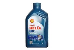 Моторное масло SHELL 10W40 (1L) Helix Diesel HX7 ACEA A3/B3/B4, API CF, MB 229.3, VW 505.00 550040506