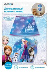 Ночник-стикер декоративный мини "ФОТОН", Disney "Холодное сердце", DND-56, "Анна и Эльза. Зима"