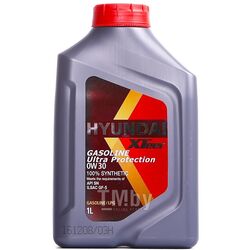 Моторное масло HYUNDAI XTEER Gasoline Ultra Protection 0W30 1L API SN PLUS LSAC GF-5, 100% Synthetic 1011122