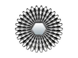 Зеркало декоративное "Лимож", серебро, QWERTY