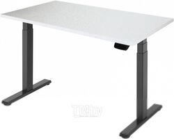 Письменный стол Ergosmart Ergo Desk Pro (черный/альпийский белый)