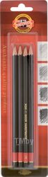 Набор простых карандашей Koh-i-Noor 1935/4 (4шт)