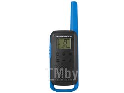 Радиостанция маломощная в комплекте (2шт+ЗУ) TALKABOUT T62 Blue Motorola (Для не профессионального использования)