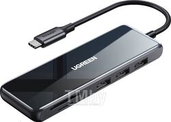 USB-хаб Ugreen CM314 / 80129 (Space Gray)