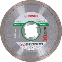 Алмазный круг 115 х X-Lock Standard for Ceramic, BOSCH