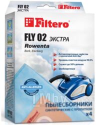 Комплект пылесборников для пылесоса Filtero Экстра FLY 02 (4шт)