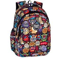 Рюкзак школьный "Scary stickers" полиэстер, уплот. спинка, разноцветный CoolPack F029696