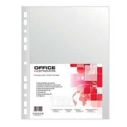 Папка карман А4, стандарт, 40 мк, 100 шт. Office Products 21141215-90