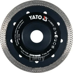 Круг алмазный для плитки 125x22.2x1.6мм Yato YT-59972