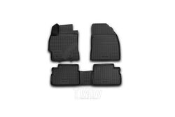 Комплект резиновых автомобильных ковриков 3D в салон TOYOTA Corolla, 2013-> 4 шт. (полиуретан) ELEMENT NLC3D4868210K