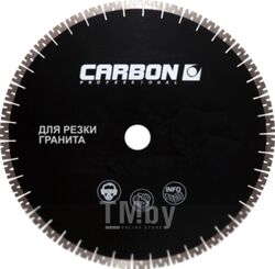 Круг алмазный отрезной CARBON 350х3,4х20х60/50мм, сегмент формы М, Silent Core, для резки гранита CA-123566