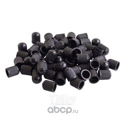 Колпачки на шинный вентиль (черные, пластик, 60 шт.) AIRLINE AVC-60-01