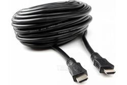Кабель Cablexpert HDMI CC-HDMI4L-15M, 15м, v2.0, 19M/19M, серия Light, черный, позол.разъемы, экран,