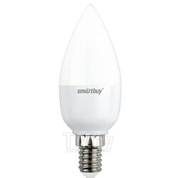 Светодиодная (LED) Лампа C37-7,5W/3000/E14, 550Lm Smartbuy