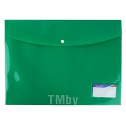 Папка-конверт на кнопке А3 200мкм зелёная Darvish DV-13171-RD(green)
