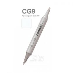 Маркер перм., худ. двухсторонний, CG9 серый прохладный 9 Sketchmarker SM-CG9