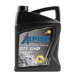 Трансмиссионное масло ALPINE ATF 6HP / 0101562 (5л)