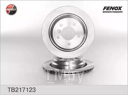 Диск тормозной BMW E39 2.3-4.0 95- 298x20x5, Задний FENOX TB217123