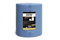 Двухслойные очищающие бумажные салфетки,синие, 38г/м2,22х36,рул 1000шт, JETA PRO 5850566