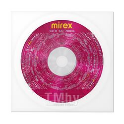 Оптический диск CD-R 700Mb Mirex Brand 52x конверт UL120052A8C