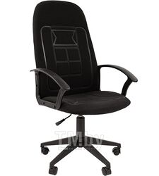 Кресло Chairman Стандарт СТ-27 ткань С-3 черный