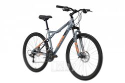 Велосипед STARK Slash 27.1 D 2023 (18, серебристый/оранжевый/черный)