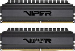 Оперативная память 2x8GB PC4-25600 DDR4-3200 Patriot Viper 4 Blackout (PVB416G320C6K) CL16