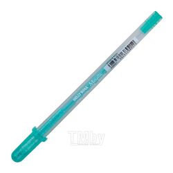 Ручка гелевая "Gelly Metallic" зеленый Sakura XPGBM529