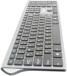 Клавиатура беспроводная 109 кл., м/медиа, ножничный механизм, бесшумная Gembird KBW-1