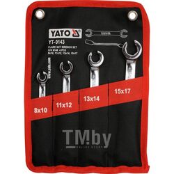 Набор ключей разрезных 8-17мм (4шт) Yato YT-0143