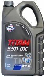 Моторное масло FUCHS TITAN SYN MC 10W40 (5L) API SL/CF, ACEA A3/B4, MB 229.1, 500 00/505 00 601411717