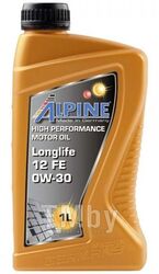 Моторное масло ALPINE Longlife 12 FE 0W30 / 0101481 (1л)