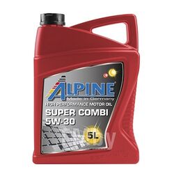 Моторное масло ALPINE Super Combi 5W30 / 0100272 (5л)