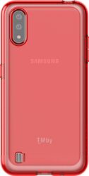 Чехол-накладка Araree A Cover для Galaxy A01 / GP-FPA015KDARR (красный)