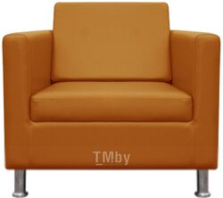 Кресло мягкое Brioli Дилли (L17/желтый)