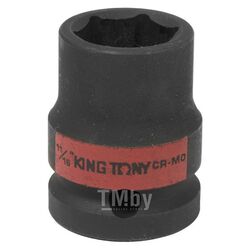Головка торцевая ударная шестигранная KING TONY 1/2", 11/16", дюймовая 453522S