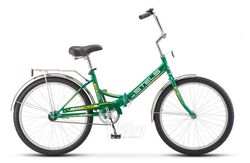 Велосипед STELS 24" Pilot 710 1-ск. Z010 Зелёный/жёлтый LU077080