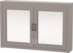 Зеркало-шкаф АКВА РОДОС Waterford 100 см серый мат (ОР0002964)