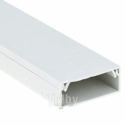 Канал кабельный (80х40) (12 м) белый EKF-Plast