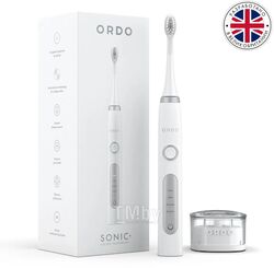 Электрич. зубная щетка ORDO Sonic+, тип SP2000 белый/серебряный, в к-те с зар. устр