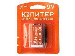 Батарейка 6LR61 9V alkaline 1шт. ЮПИТЕР (JP2105) ((крона))