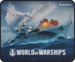 Коврик игровой Carbon 500 M Wows Blyskawica 300x250 (World of Warships) Genesis NPG-1738