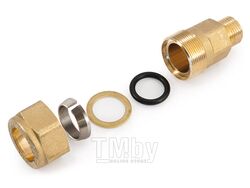 Фитинг ремонтный на метал. трубу нар. 1/2"x1/2" General Fittings