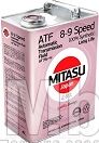 Трансмиссионное масло MITASU 4L ATF 9 HP 100% Synthetic, для 8-9-и ступенчатых трансмиссий ZF MJ3094