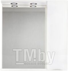 Шкаф с зеркалом для ванной BelBagno Marino-SPC-800/750-1A-BL-P-R