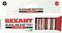 Алкалиновая батарейка AA/LR6 1,5 V 12 шт. REXANT