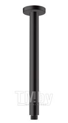 Душевой кронштейн Hansgrohe Vernis Bl 300 мм матовый черный (27805670)