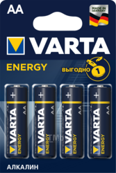 Батарейка 4шт VARTA ENERGY AA LR6